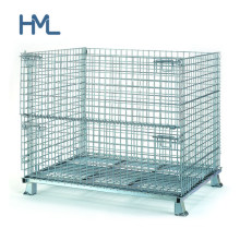 Bulk Industrial Warehouse Durable Portable Foldable Welded Wire Mesh Cage